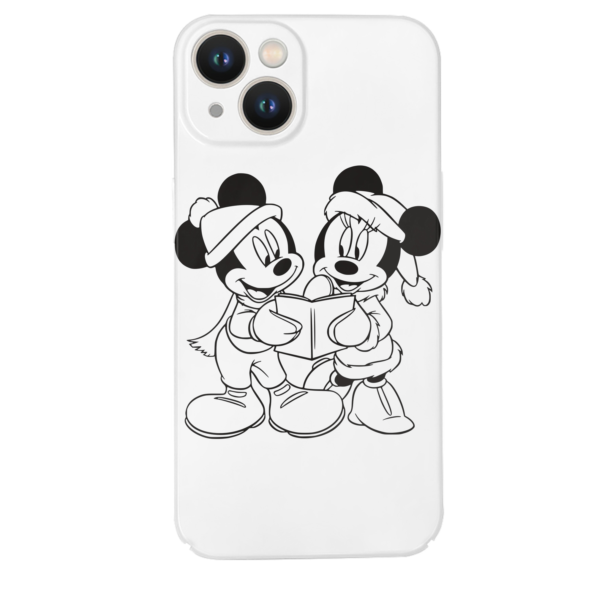 （画像用） ミッキーマウス Mickey Mouse 【iPhone 14シリーズ対応】ハードケース